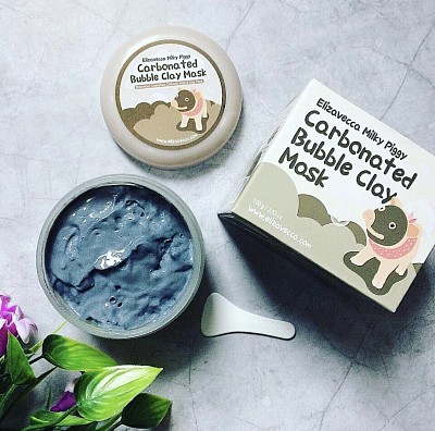 Elizavecca Пузырьковая глиняная маска Milky Piggy Carbonated Bubble Clay Mask