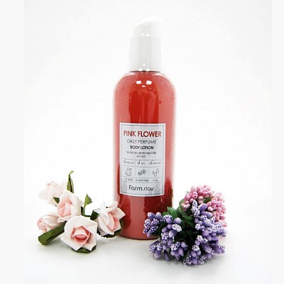 FarmStay Pink Flower Daily Perfume Body Lotion, 330ml