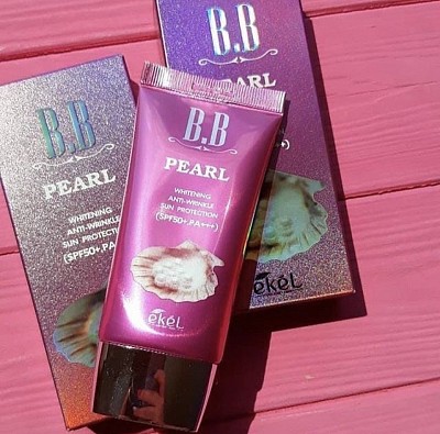 Ekel BB крем антивозрастной с экстрактом жемчуга BB Pearl Whitening Anti-Wrinkle Sun Protection 50мл.