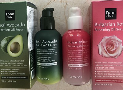 Питательная сыворотка с маслом авокадо FarmStay Real Avocado Nutrition Oil Serum, 100мл